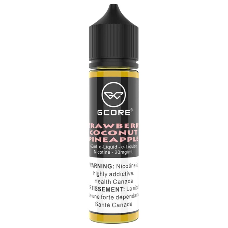 STRAWBERRY COCONUT PINEAPPLE – GCORE NIC SALTS 60ML