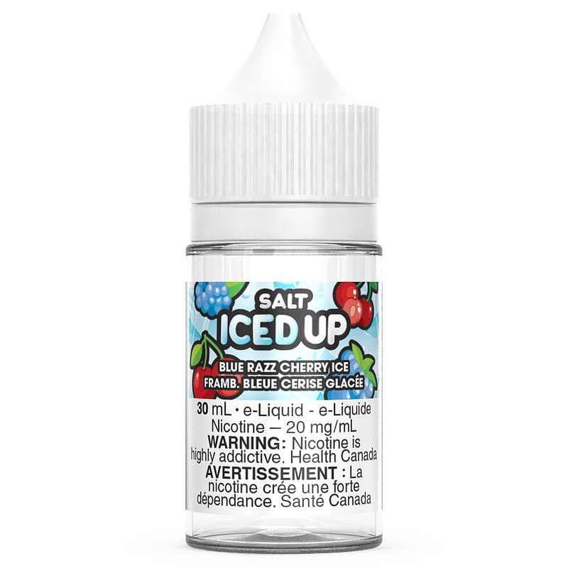 BLUE RAZZ CHERRY ICE – ICED UP SALT 30ML