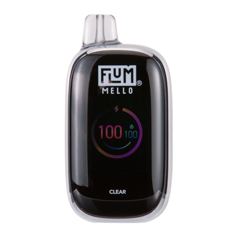 Clear FLUM Mello|VAP|50mg|Single|5 Pack