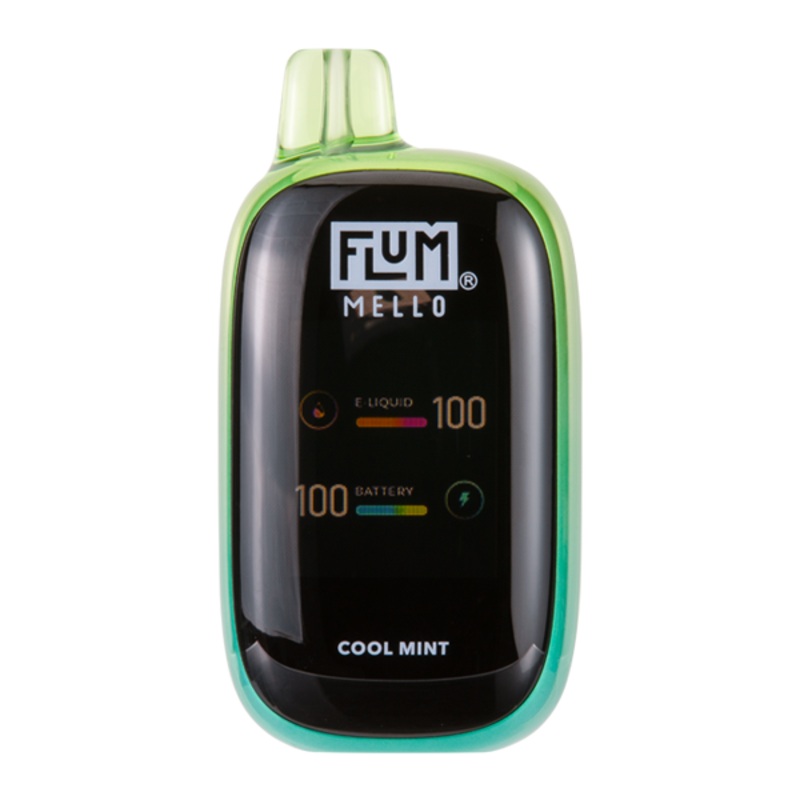 Cool Mint FLUM Mello|VAP|50mg|Single|5 Pack