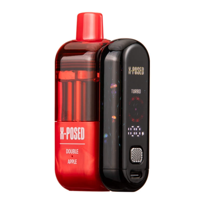 Double Apple X-Posed 35K Kit|VAP|50mg|Single|5 Pack