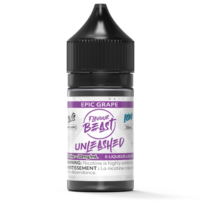 EPIC GRAPE – FLAVOUR BEAST UNLEASHED SALT 30ML