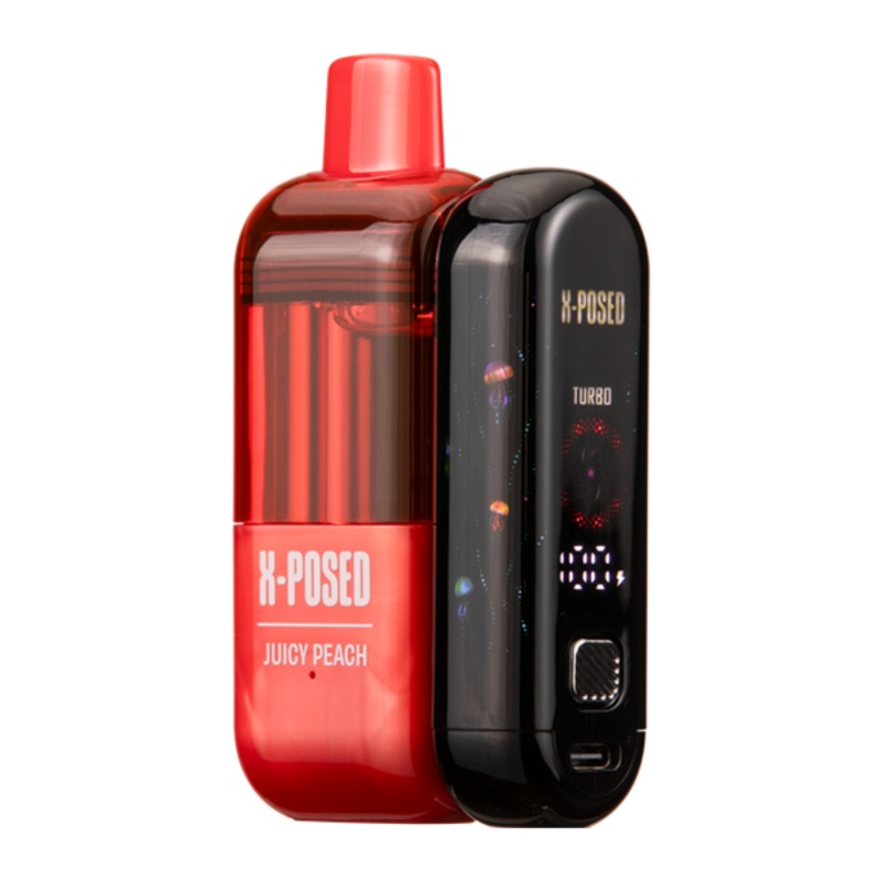 Juicy Peach X-Posed 35K Kit|VAP|50mg|Single|5 Pack