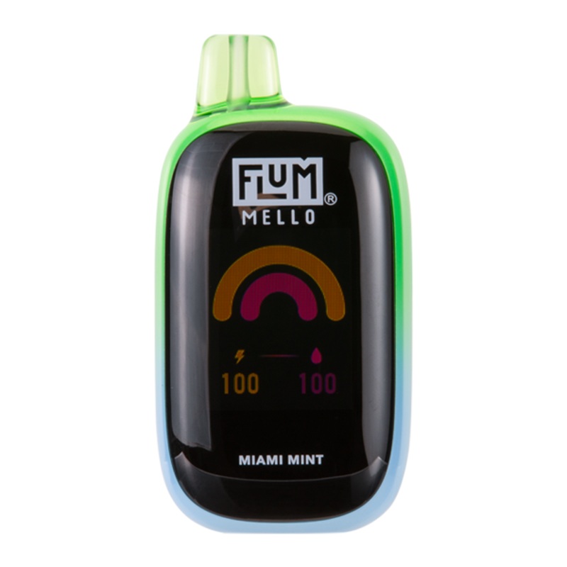Miami Mint FLUM Mello|VAP|50mg|Single|5 Pack