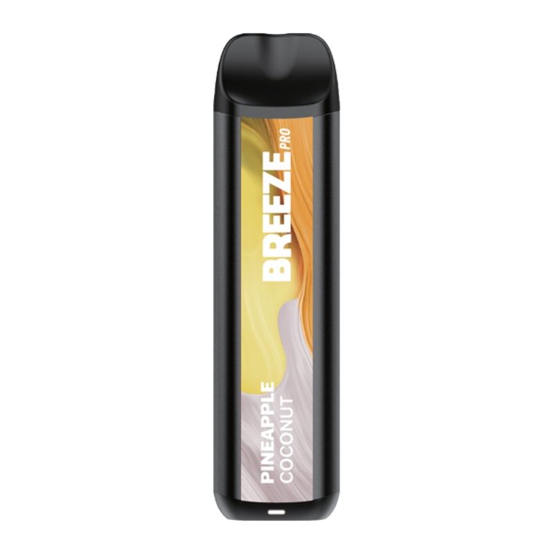 Pineapple Coconut BREEZE Pro|VAP|50mg|Single|10 Pack
