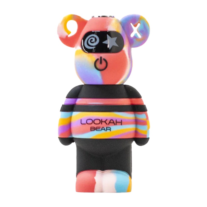 Pink Tie Dye LOOKAH Bear Battery Limited Edition