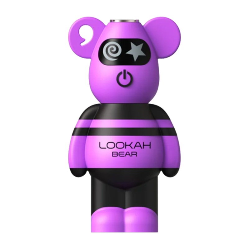 Purple LOOKAH Bear Battery|VAP|Single