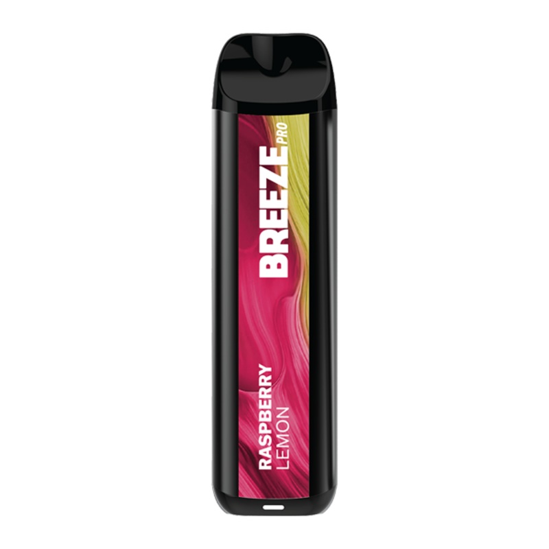 Raspberry Lemon BREEZE Pro|VAP|50mg|Single|10 Pack
