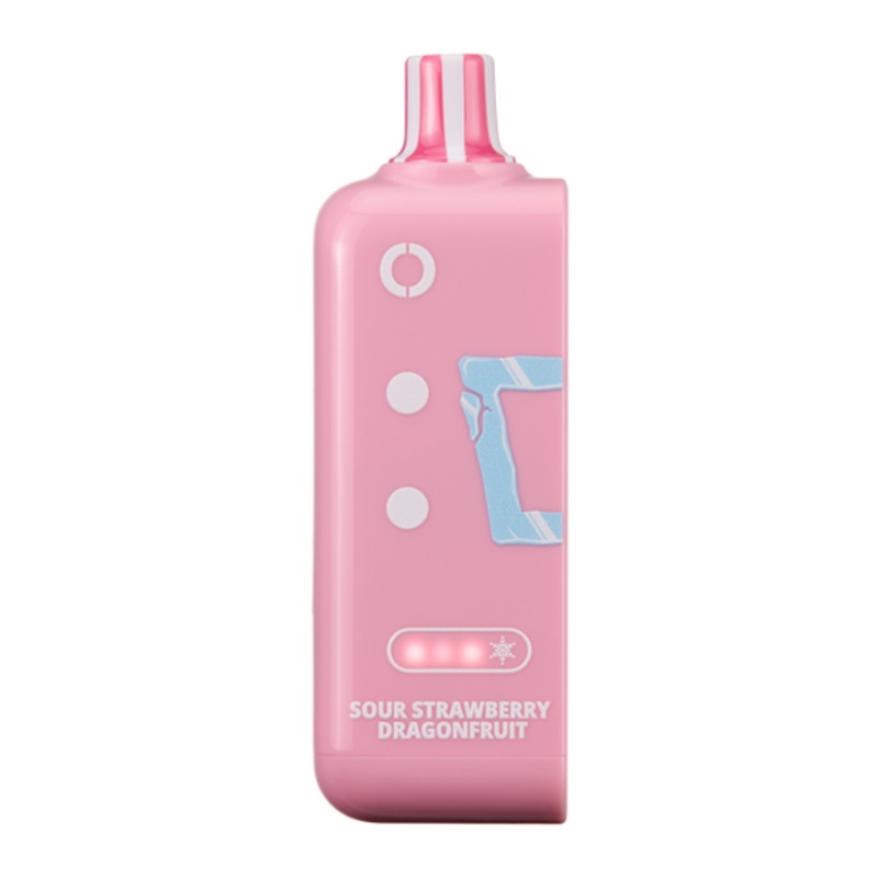 Sour Strawberry Dragonfruit Ice Off Stamp Ice Cube Replacement Pod