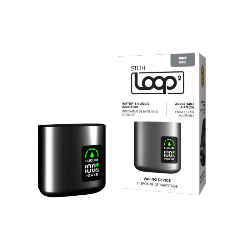 STLTH LOOP 2 POD DEVICE|Peal White *LIMITED EDITION*|Black|Grey|Aqua Blue|Fuchsia|Jade Green|Purple