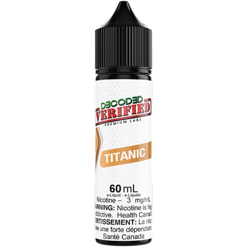 TITANIC – DECODED 60ML|3mg|6mg