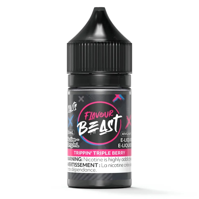 TRIPPIN’ TRIPLE BERRY – FLAVOUR BEAST SALT 30ML