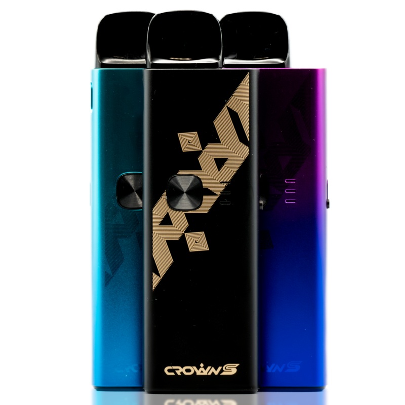UWELL CROWN S 75W POD KIT|Blue Sky|Dark Knight|Purple Galaxy|Relaxing Red|Pink Shore|Midnight Gold|Titanium Gray