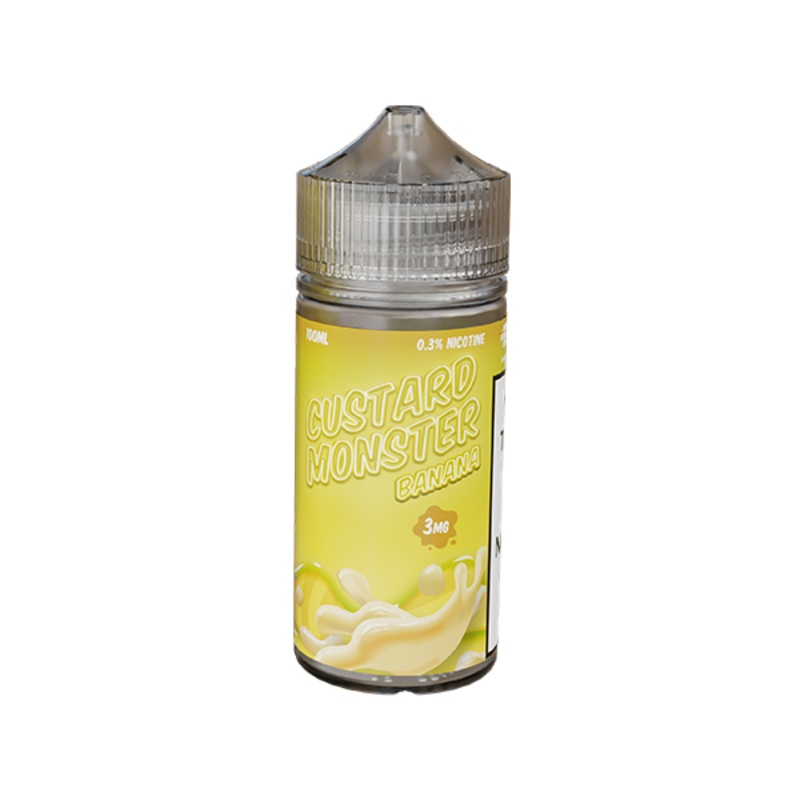 Banana Custard Monster eJuice|VAP|3mg|6mg|Single
