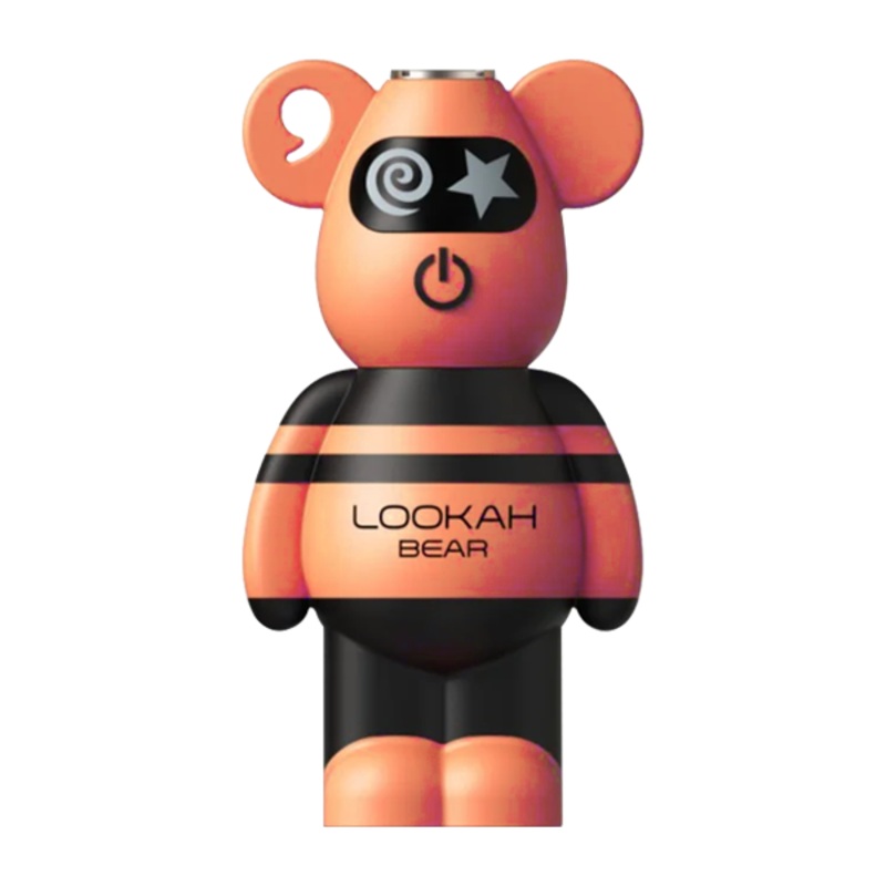 Orange LOOKAH Bear Battery|VAP|Single