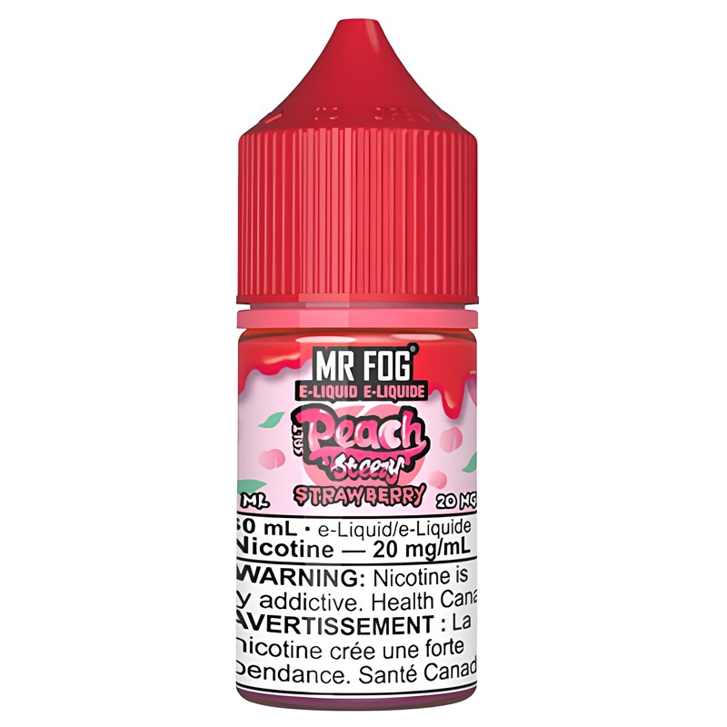 PEACH STEEZY STRAWBERRY – MR FOG SALT 30ML
