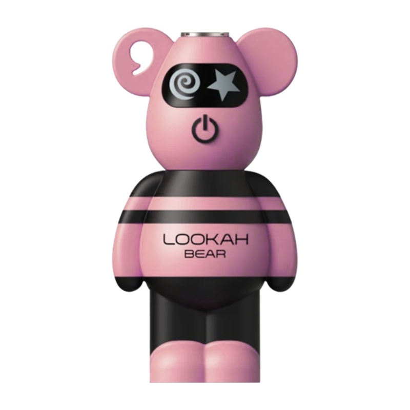 Pink LOOKAH Bear Battery|VAP|Single