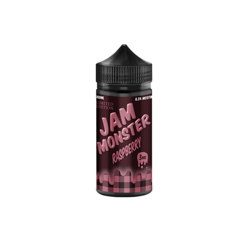 Raspberry Jam Monster eJuice|VAP|3mg|6mg|Single