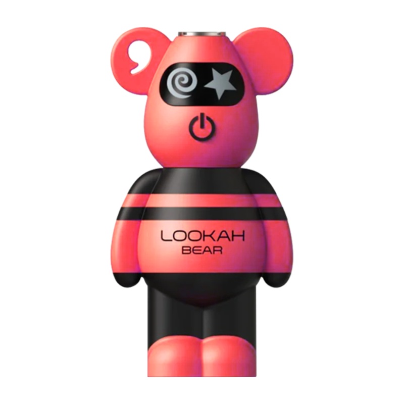 Red LOOKAH Bear Battery|VAP|Single