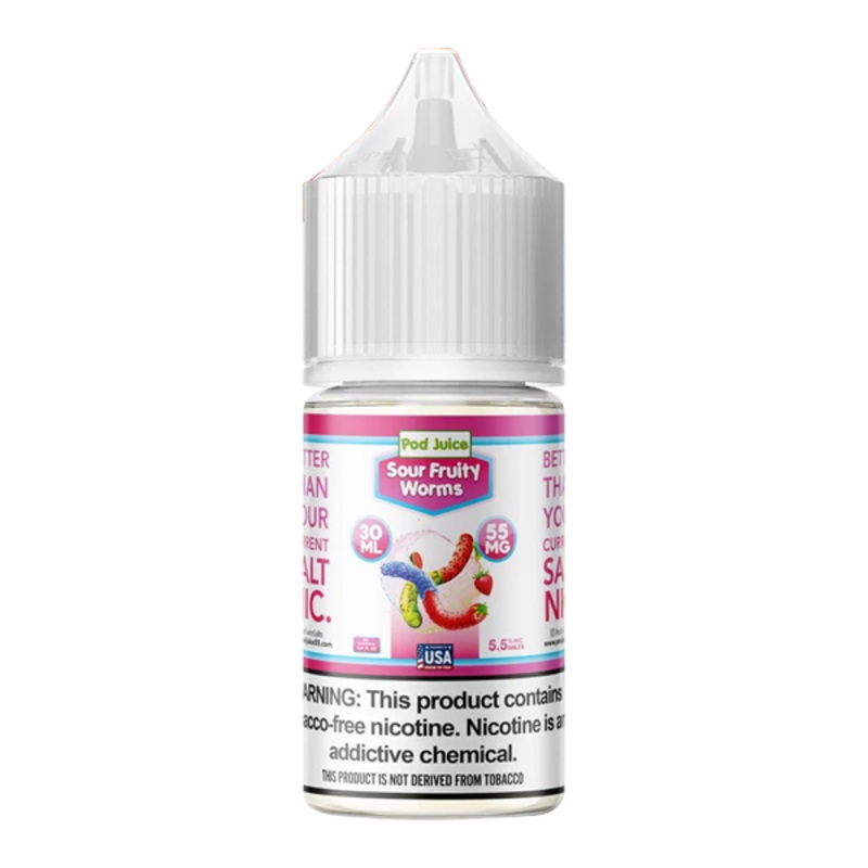 Sour Fruity Worms Pod Juice|VAP|20mg|35mg|55mg