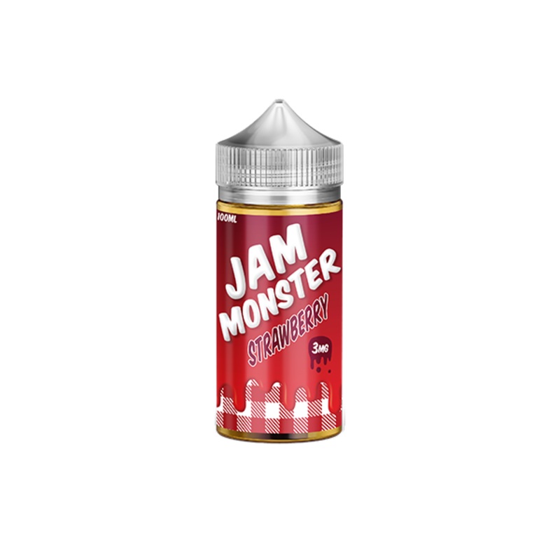 Strawberry Jam Monster eJuice|VAP|3mg|6mg|Single