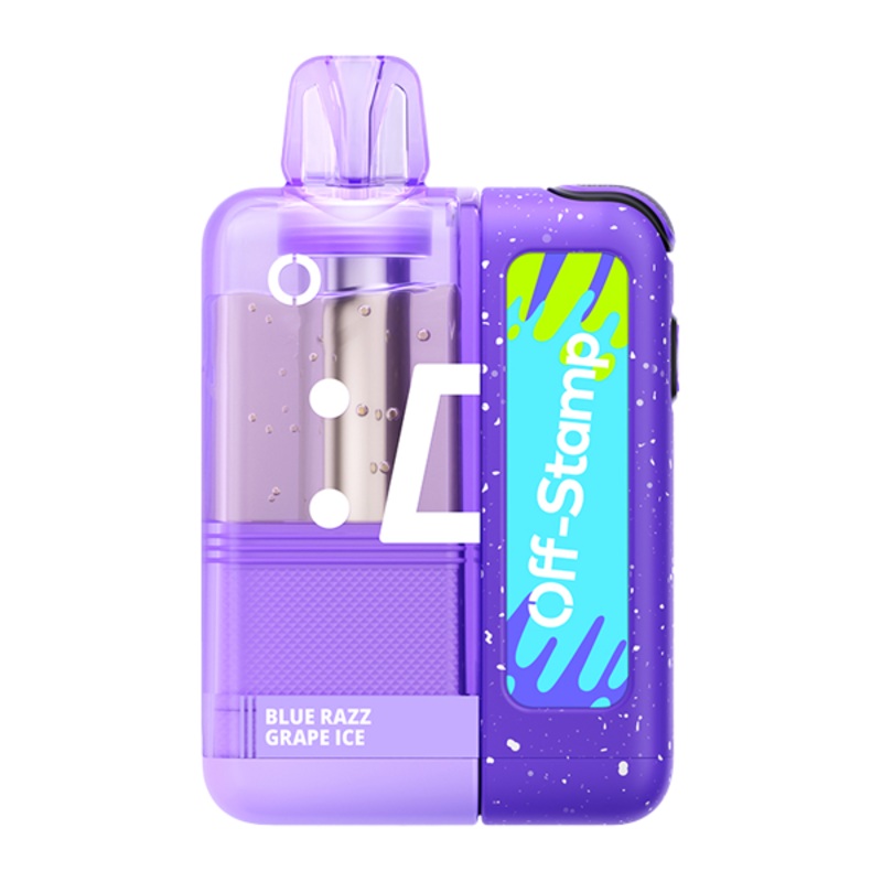 Blue Razz Grape Ice Off Stamp X-Cube Kit Crystal