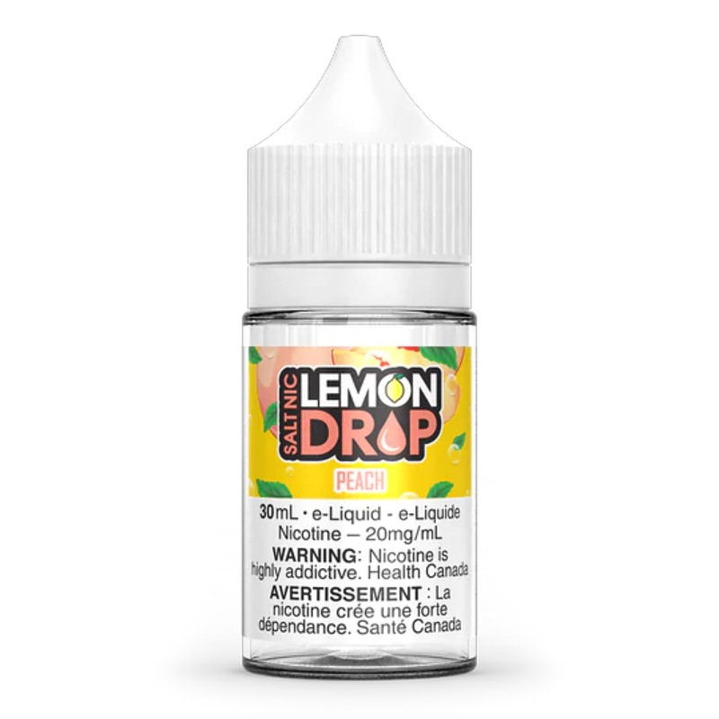 PEACH – LEMON DROP SALT 30ML|12mg SALT NICOTINE|20mg SALT NICOTINE