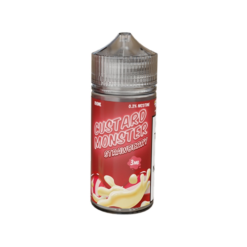 Strawberry Custard Monster eJuice