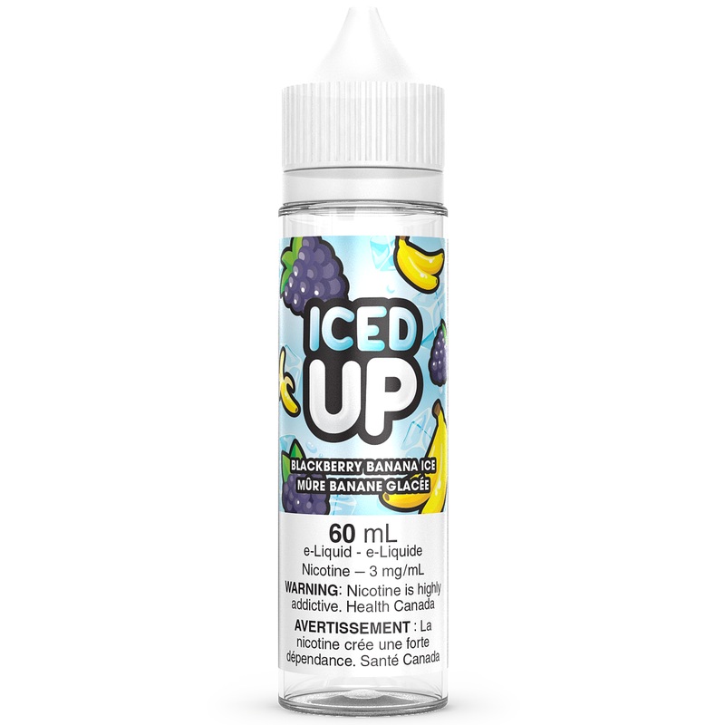 BLACKBERRY BANANA ICE – ICED UP 60ML [AB]
