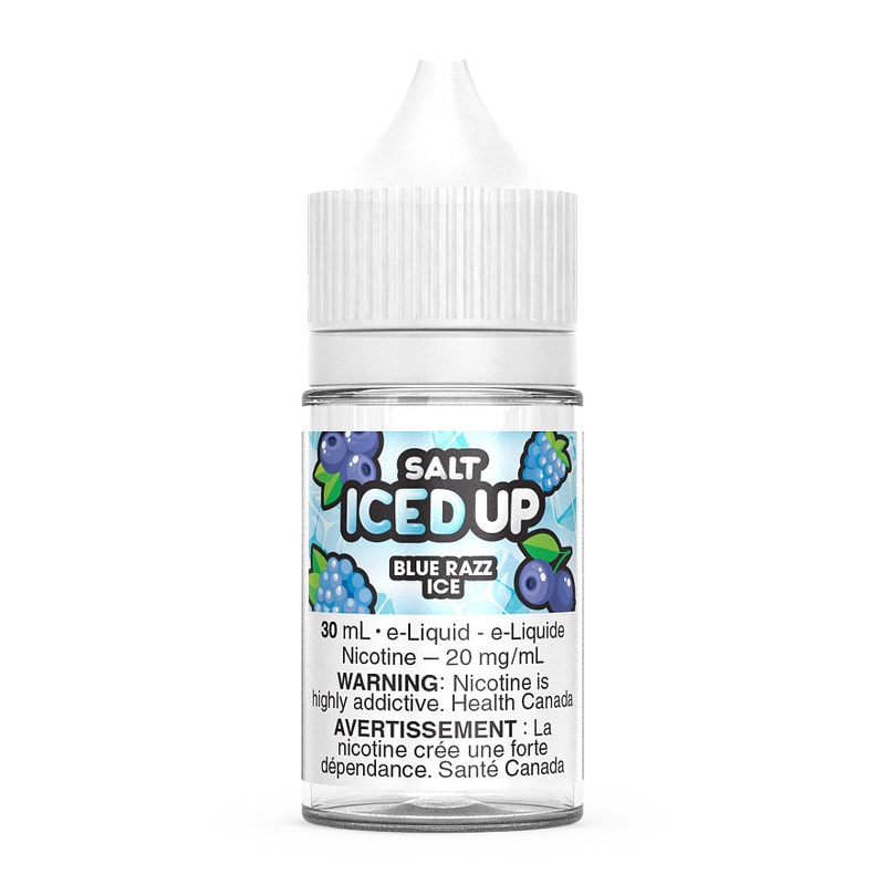 BLUE RAZZ ICE – ICED UP SALT 30ML [AB]