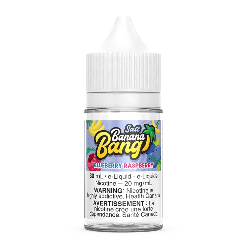 BLUEBERRY RASPBERRY – BANANA BANG SALTS 30ML [AB]