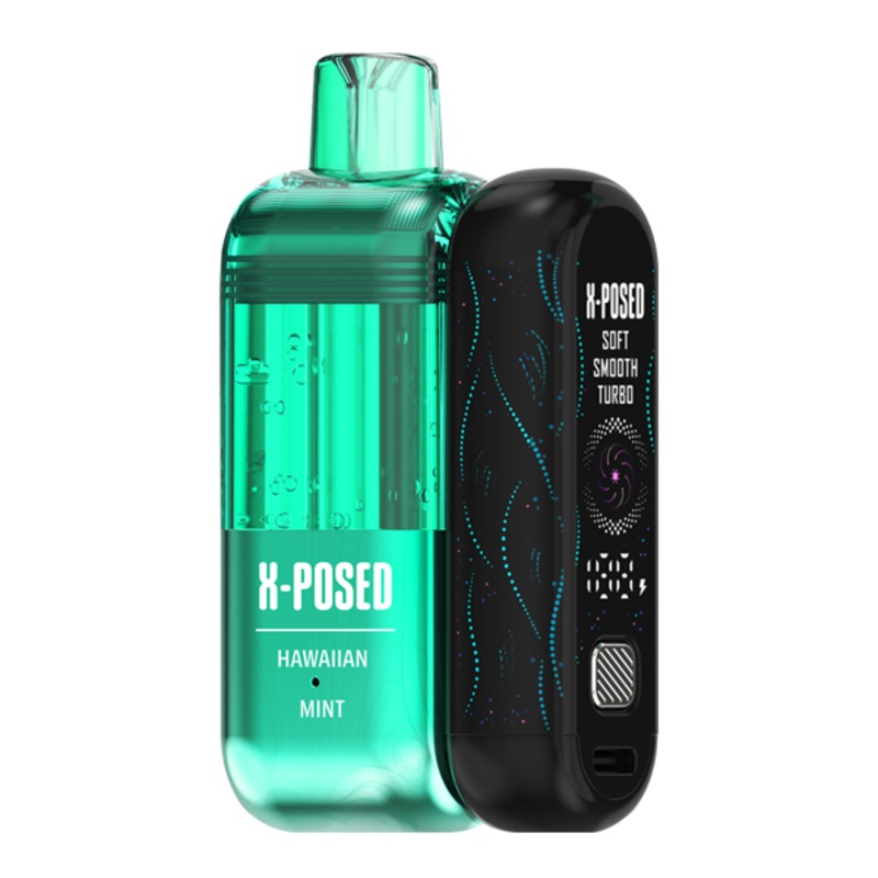 Hawaiian Mint X-Posed 35K Kit|VAP|50mg|Single|5 Pack