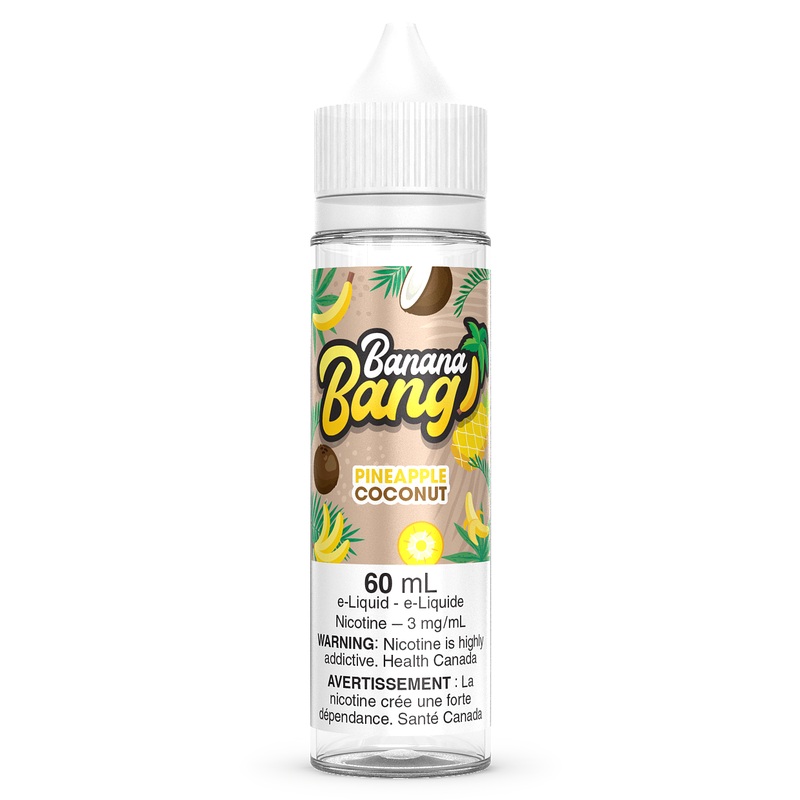 PINEAPPLE COCONUT – BANANA BANG ELIQUID 60ML [AB]