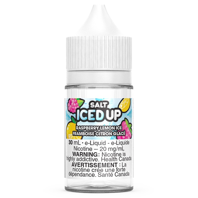 RASPBERRY LEMON ICE – ICED UP SALT 30ML [AB]