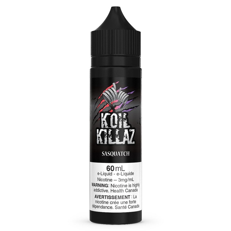 SASQUATCH – KOIL KILLAZ E-LIQUID 60ml [AB]