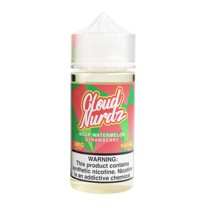 Sour Watermelon Strawberry Cloud Nurdz eJuice