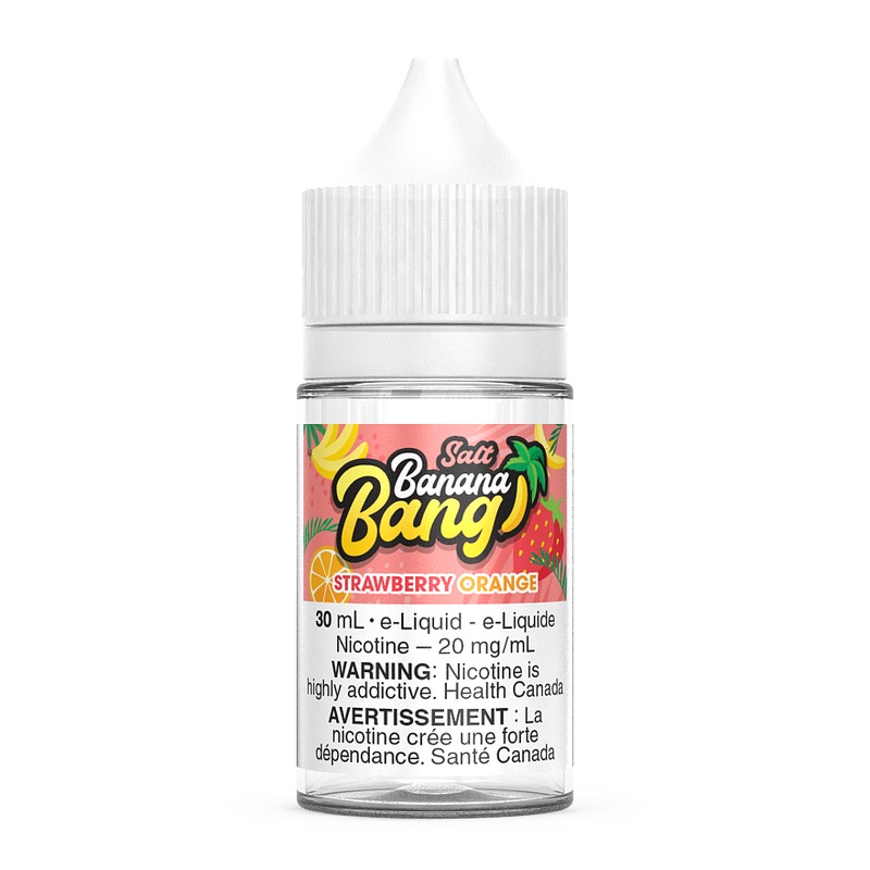 STRAWBERRY ORANGE – BANANA BANG SALT 30ML [AB]
