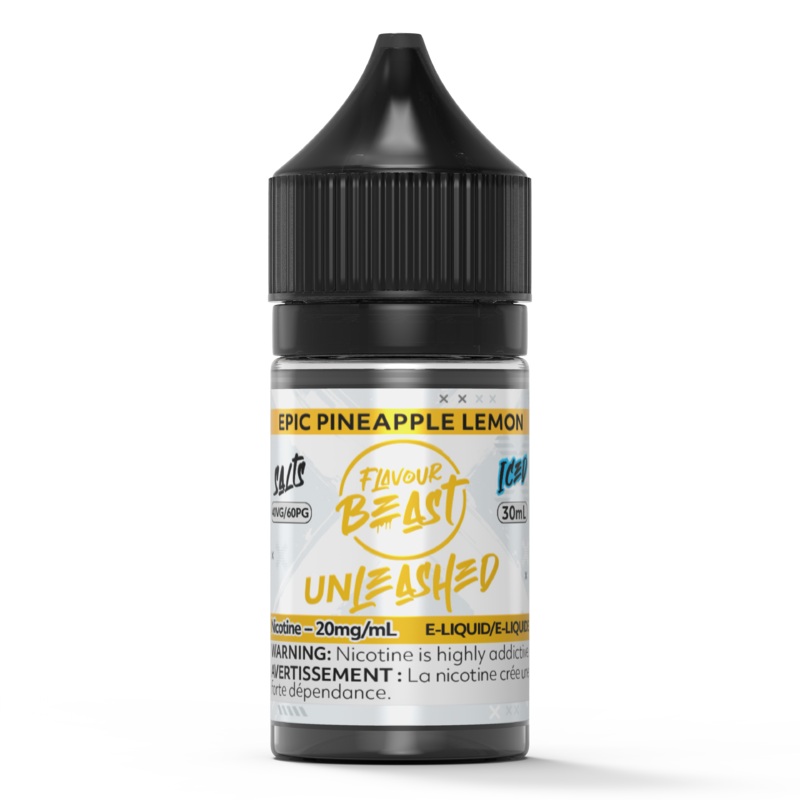 EPIC PINEAPPLE LEMON – FLAVOUR BEAST UNLEASHED SALT 30ML [AB]