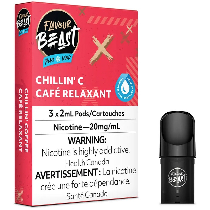 FLAVOUR BEAST POD PACK – CHILLIN’ C ICED [AB]