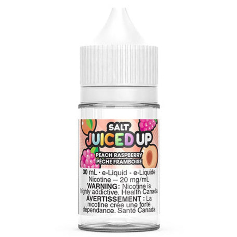 PEACH RASPBERRY – JUICED UP SALT 30ML [AB]