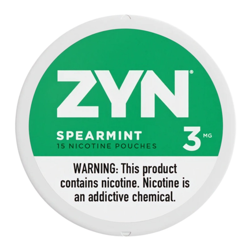 Spearmint ZYN Pouches|VAP|3mg|6mg|Single|5 Pack