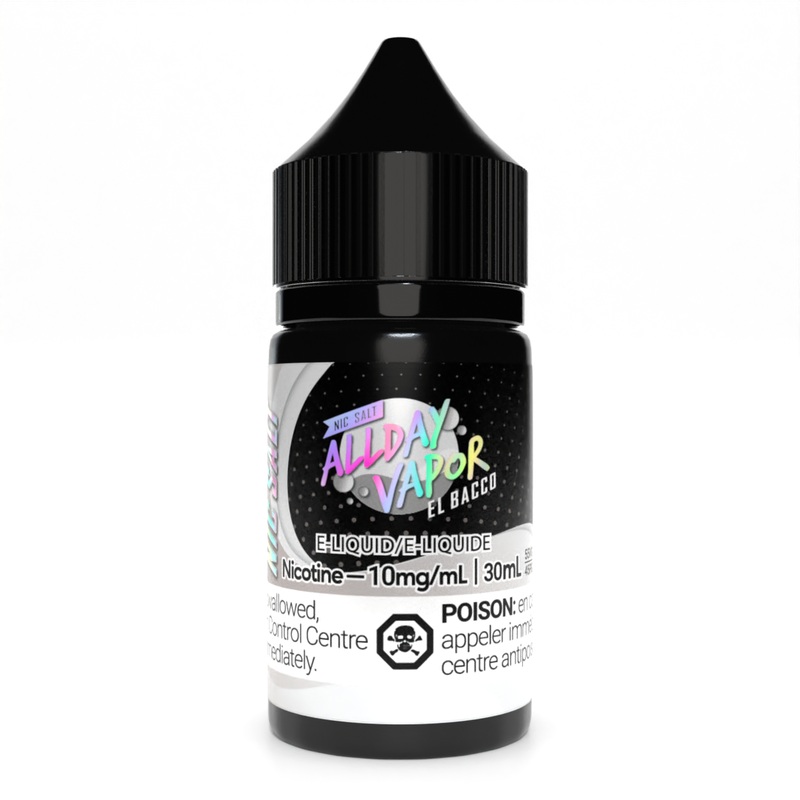 EL BACCO – ALLDAY VAPOR 30ML [AB]