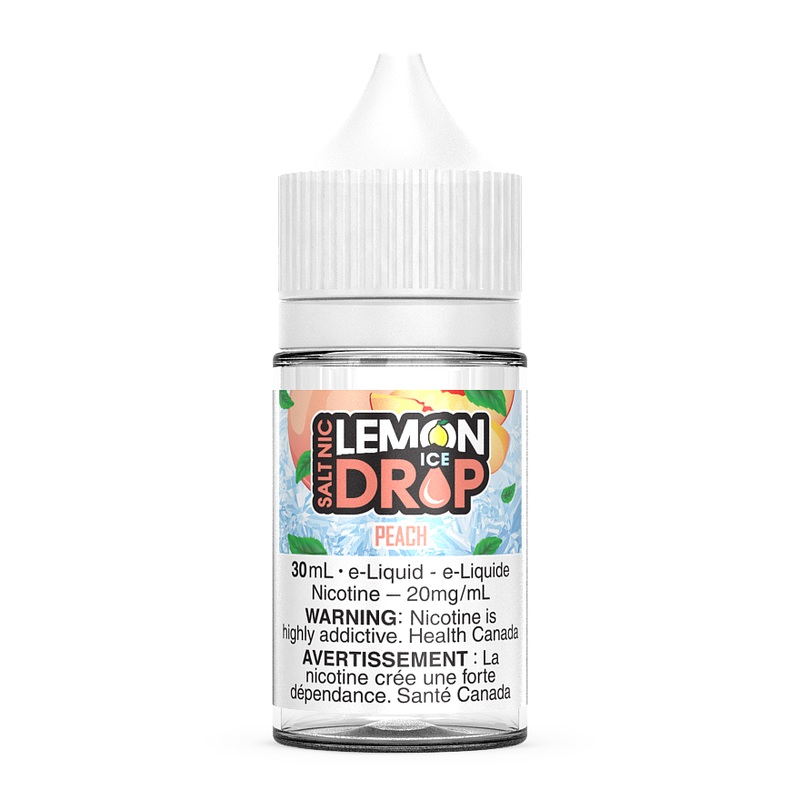 PEACH ICE – LEMON DROP SALT 30ML [AB]