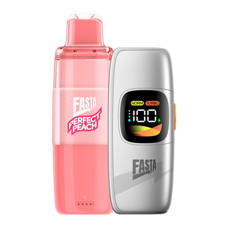 Perfect Peach FASTA 40K Kit|VAP|50mg|Single|5 Pack
