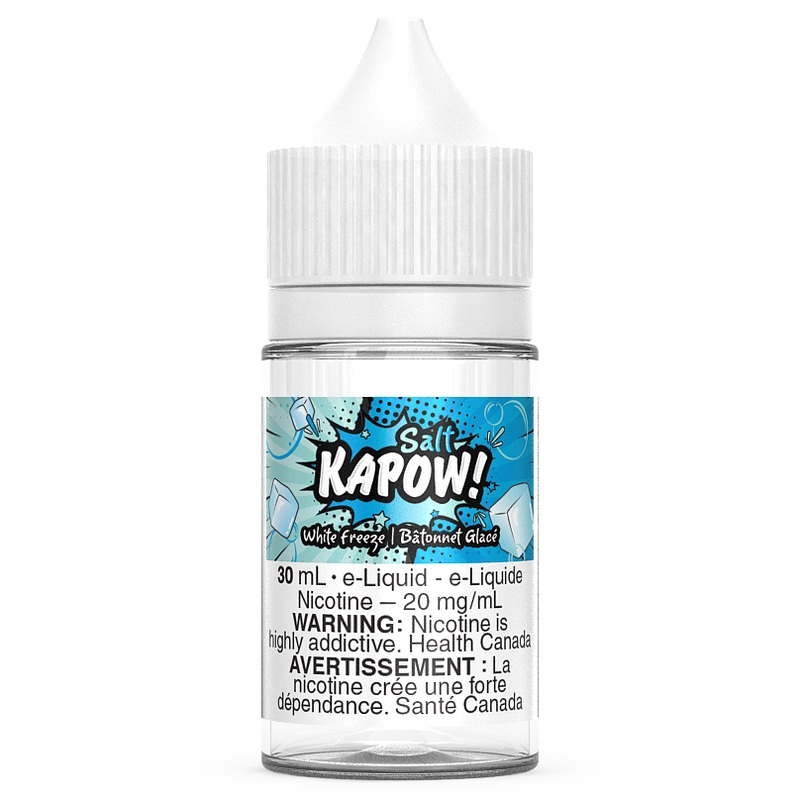 WHITE FREEZE – KAPOW SALT 30ML [AB]