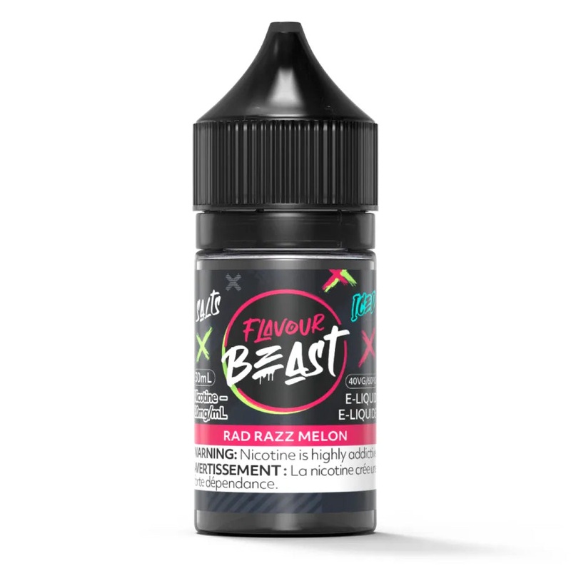 RAD RAZZ MELON – FLAVOUR BEAST SALT 30ML [AB]