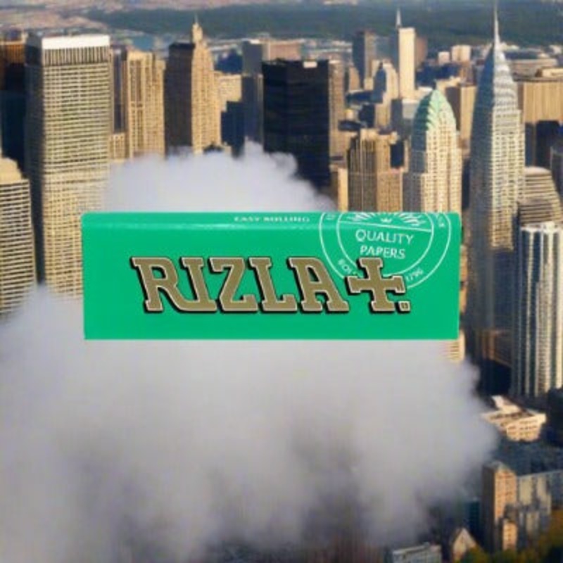 RIZLA Rolling papers – Green 1 1/4