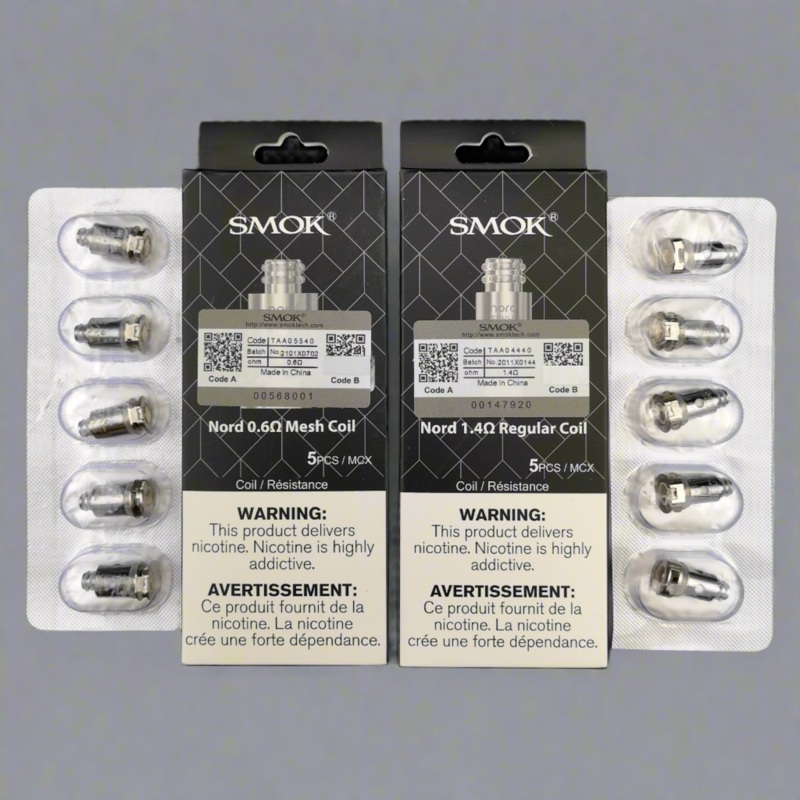 SMOK Nord Coils|1.4ohm|0.6ohm|0.8ohm Mtl MESH|0.8ohm DC MTL|0.6 Pro mesh DL|0.9 Pro mesh MTL