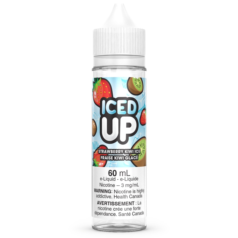 STRAWBERRY KIWI ICE – ICED UP 60ML [AB]