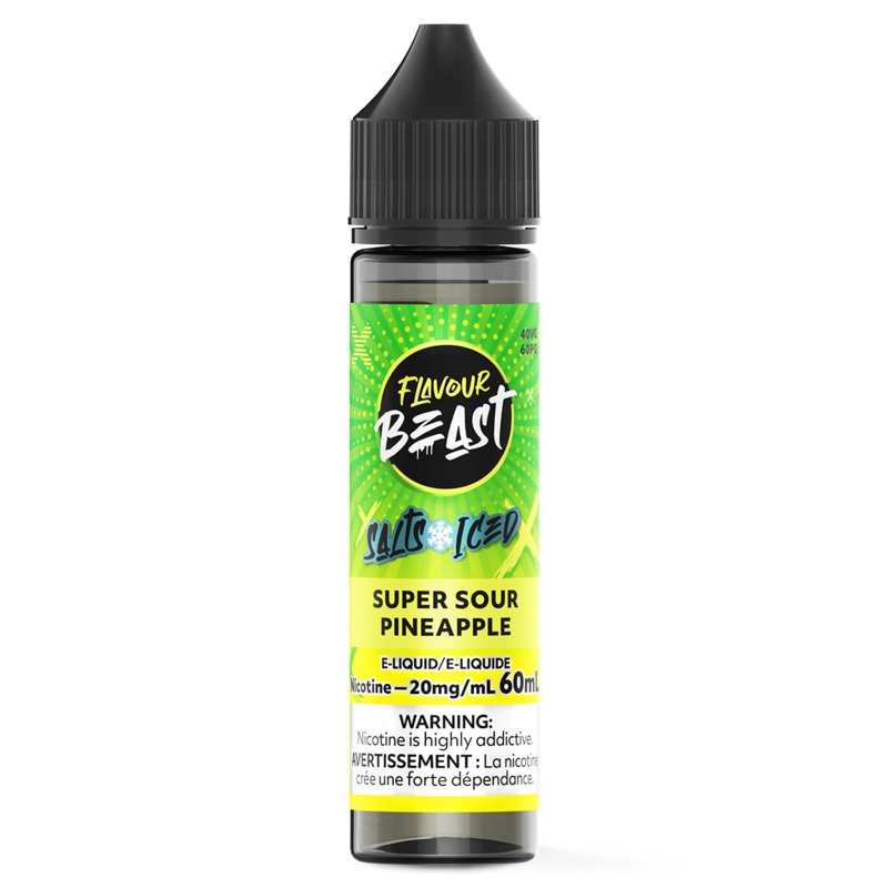 SUPER SOUR PINEAPPLE – FLAVOUR BEAST SALT 60ML [AB]